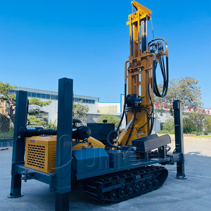 Rubber Crawler Type Hydraulic Water Well UY200 Heavy-Duty Diesel-Powered Engine Portable Trailer-Mounted <b>Drilling</b> Rig <b>Pump</b> Motor - Product Image 6