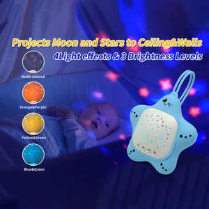 Jumon, máquina de sonido de ruido blanco, máquina recargable para dormir de bebé, reproductor de sonido, temporizador de luz nocturna, reproductor de ruido - Product Image 3