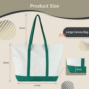 Sac fourre-tout en toile avec logo personnalisé imprimé réutilisable et économique avec un design unique - Product Image 2