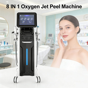 เครื่องดูแลผิวหน้าแบบหัวฉีดออกซิเจน8อิน1สำหรับการทำความสะอาดอย่างล้ำลึกและกระชับผิว - Product Image 1