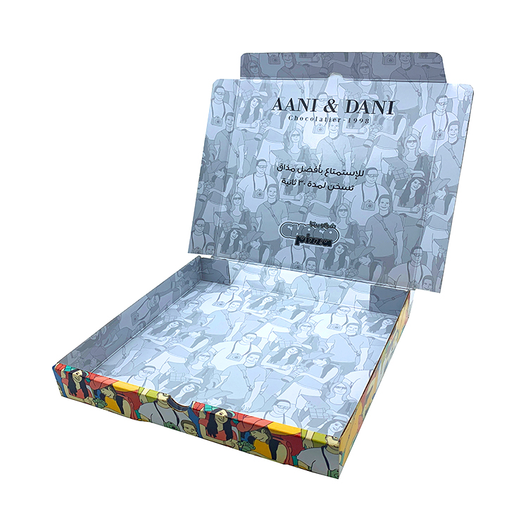 Wholesale High Quality Custom Printed Corrugated Cardboard Packaging Mailer Box For pizza food transportation