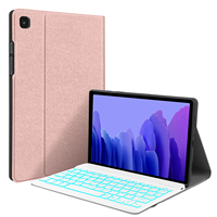 Casing Keyboard nirkabel, casing Keyboard nirkabel dengan casing untuk Samsung Galaxy Tab A6 A8 A7 Lite S6 Lite S7 Fe S8 Plus