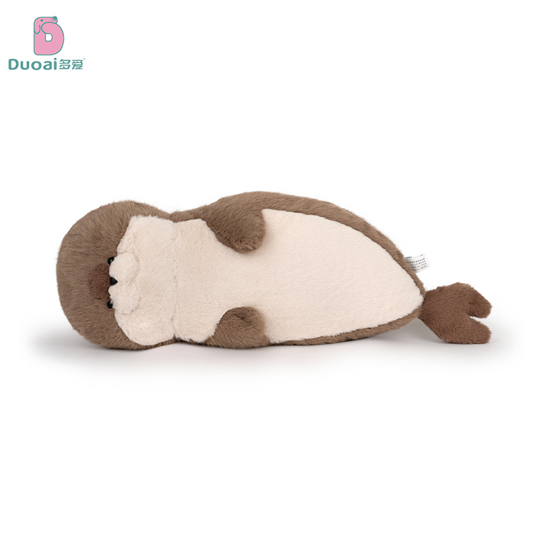 70cm brown lying seal