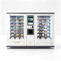 Distributeur automatique réfrigéré personnalisable de gâteaux et pâtisseries pour hôtels, complexes hôteliers et magasins de proximité