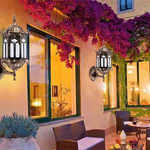 OEM Villa Puerta patio retro al aire libre luces de pared exterior montado en la pared led lámpara de pared - Product Image 3