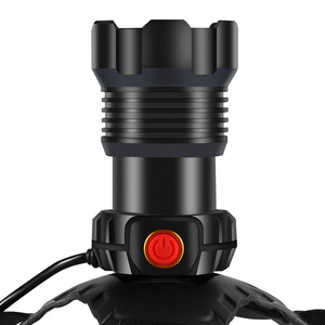 Linterna Frontal LED Xinster P99 de 20W con Cuatro Velocidades, Zoom y Sensor, Recargable para Pesca Nocturna al Aire Libre - Product Image 2
