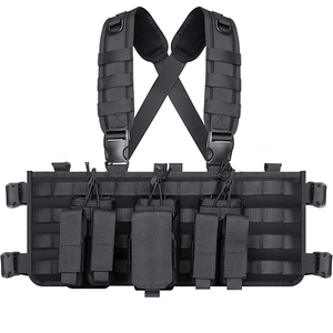 Gilet tactique mini rig avec poche pour chargeur, réglable, détachable, modulaire Molle - Product Image 3