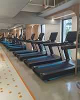 Tapis roulant commercial SK-TX4 à inclinaison de 20 % avec écran tactile, directement de l'usine, pour le fitness, fournisseur OEM ODM Chine
