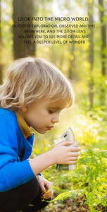 ポータブルデジタル顕微鏡おもちゃスクリーンディスプレイ昆虫植物細胞観察自然発見STEM科学ギフト - Product Image 4