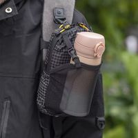 Sac à bandoulière en jean pour alpinisme transfrontalier, étanche, extensible, respirant, pochette pour téléphone de randonnée, polyester extérieur