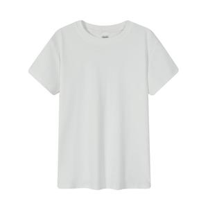 T-shirts pour femmes à manches courtes en coton et élasthanne, col rond, hauts d'été décontractés, mignons, polyvalents, basiques - Product Image 3