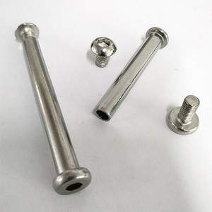 I produttori di <span class=keywords><strong>bulloni</strong></span> hanno personalizzato OEM/ODM in acciaio inossidabile a testa piatta rilegatura bullone sessuale Phillips lungo maschio femmina viti Chicago - Product Image 4
