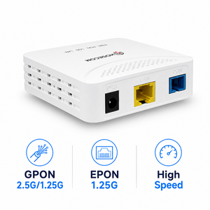 ขายดี1GE คู่โหมด xpon ONU พอร์ตอีเทอร์เน็ต X51โมเด็ม GPON EPON ONT สำหรับบรอดแบนด์ภายในบ้าน FTTH - Product Image 1