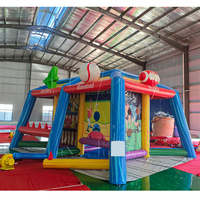 Événements Carnaval 6 en 1 Jeux gonflables pour enfants Sports Jeux de plein air Adultes Jeu de structure Bounce House Commercial