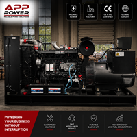 Grupo Electrógeno Diésel Trifásico con Motor Modelo KTA19-G3A de 400/450KW, Motor de Seis Cilindros, 500/562.5KVA