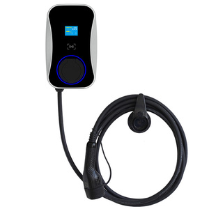 Station de recharge pour véhicules électriques commerciaux 7 kW, station intelligente - Product Image 1