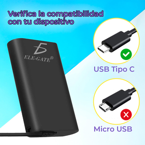 ELE-GATE Laptop <b>Charger</b> <b>USB</b> Type-<b>C</b> <b>45W</b> 20V 2.25A for Dell - Product Image 5