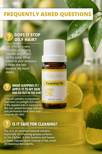 Factory Supply Bulk Lime Essential <b>Oil</b> Citrus aurantifolia Cold Pressed for Aromatherapy Cosmetics Skincare <b>Diffuser</b> Wholesale - Product Image 4
