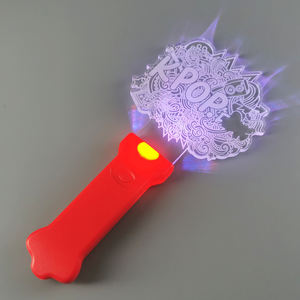 Nhà máy tùy chỉnh 15 7 Led Acrylic thanh ánh sáng RGB màu sắc Pin in Câu lạc bộ buổi hòa nhạc cổ vũ đóng hộp moq 10 mẫu miễn phí - Product Image 2