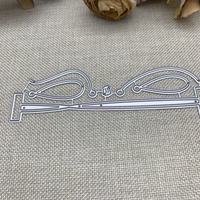 Matrice de découpe en métal pour albums photo DIY, boîtes cadeaux, cartes en papier, cartes de vœux et scrapbooking