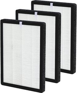 Compatible avec le <span class=keywords><strong>purificateur</strong></span> <span class=keywords><strong>d</strong></span>'<span class=keywords><strong>air</strong></span> VEVA ProHEPA 9000, filtre de remplacement HEPA avancé, ensemble de 2 + 4 pièces - Product Image 1