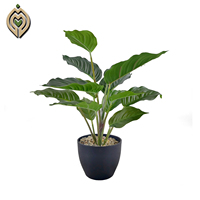 Plantes Artificielles d'Intérieur Décoratives, Bonsaï en Plastique avec Pot, Grandes Plantes Artificielles d'Imitation