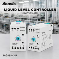 Relais de contrôle de niveau de liquide à sensibilité réglable ASR-05 SSR-05, contrôleur de niveau d'eau sur rail DIN 220V/380V