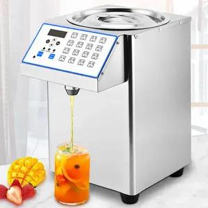 Distributeur de fructose automatique commercial distributeur de fructose de thé à bulles de haute qualité/Machine quantitative de fructose de sucre 110/240V