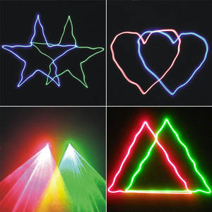 Vente d'équipement de DJ à éclairage de scène bon marché lumière laser à deux yeux polychrome <span class=keywords><strong>mini</strong></span> projecteur d'éclairage de scène pour fête dj disco - Product Image 2