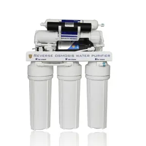 Electric 6-Stage Filter Household UV + RO Water Purifier with Alkaline Filter Standard Reverse Osmosis System for Homes