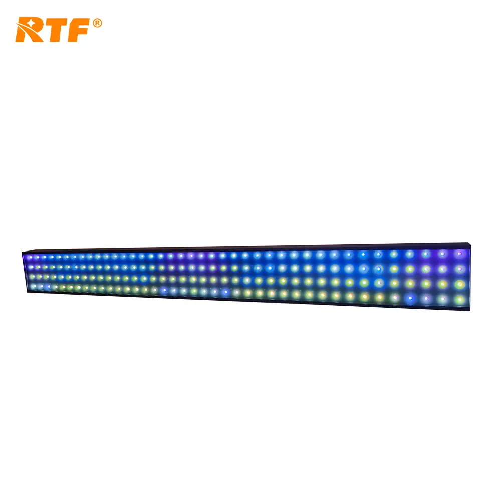 ไฟเวที RTF LED Pixel Bar 160ชิ้นไฟ3in1 RGB DJ DMX ไฟเวทีล้าง LED สำหรับไนท์คลับบาร์