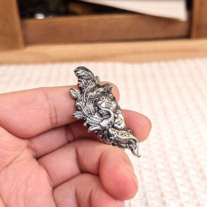 Collar con Colgante de Máscara Étnica Europea Americana, Estilo Vintage Personalizado para Hombre, Patrón Clásico Exótico SP1100 - Product Image 2