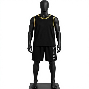 Custom Basketball Jersey Set Wholesale <b>Men</b>’s Basketball Uniform Teamwear Jersey Shorts Sportswear - Product Image 1