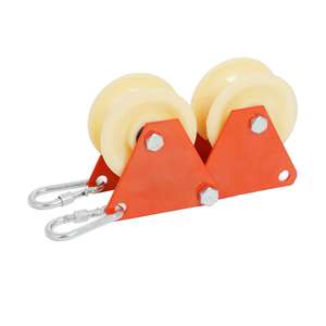 Equipo de escalada en roca para senderismo y rappel: cuerda protectora de borde de rueda de desplazamiento para aventuras al aire libre - Product Image 5