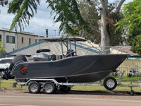 Bateaux de pêche à console centrale Allsea 6,25 m en aluminium 5083 avec cabine, design familial 19 pieds, bateaux d'extérieur, yachts en promotion