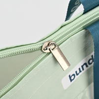 Sacs fourre-tout personnalisés écologiques durables en PP recyclé avec bandoulière, réutilisables, imprimés motifs fruits/légumes