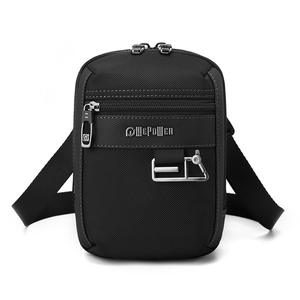 We Power Sac bandoulière pour homme, léger, imperméable, couleur unie, style urbain, sac à bandoulière pour voyage d'affaires 9301 - Product Image 2