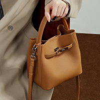 Sac fourre-tout en cuir véritable pour femme, sacs bandoulière, sac à épaule vintage élégant et abordable, sacs à main de luxe de créateur pour femme, 3267