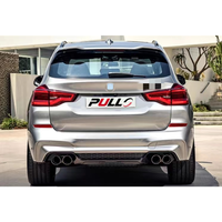 Sistem Bodi Mobil Kualitas Tinggi untuk BMW X3 G01 G08 2018-2021 Hingga X3M Bumper Depan Belakang Kisi Sisi Rok Pipa Bibir Belakang Alis