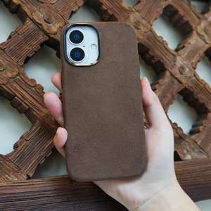 Produits très demandés : Étui de téléphone en cuir artificiel <span class=keywords><strong>Alcantara</strong></span> pour <span class=keywords><strong>iPhone</strong></span> 17 16 15 <span class=keywords><strong>14</strong></span> <span class=keywords><strong>Pro</strong></span> Max, <span class=keywords><strong>coque</strong></span> magnétique antichoc - Product Image 4
