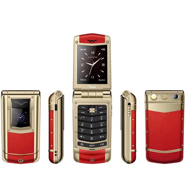 Hot Selling Products 2024 V77 Cheapest Flip Phone