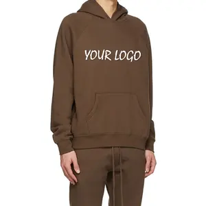 2024 Custom Factory Price Hooded Sweatshirts Wholesale Pullover Fuzzy Sweatshirt With Hood Mens Blank Fleece Hoodies