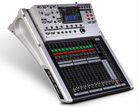 Console de mixage audio numérique professionnelle T-12 pour montage en rack avec USB et effets