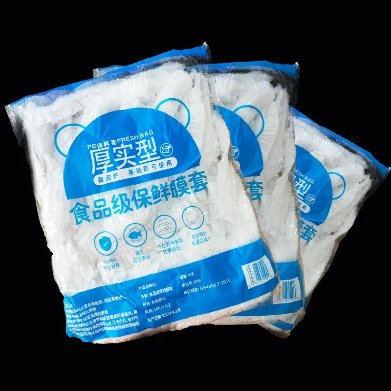 Food-Grade Disposable Plastic Wrap One-Time Use Protective Dust Cover Film for Home Food Preservation Pallet Packing