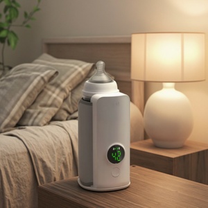 Calentadores de Biberones Inalámbricos Portátiles Recargables por USB de 6000 mAh con Múltiples Temperaturas para Viajes al Aire Libre y Calentadores de Leche al por Mayor - Product Image 2