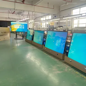 55 65 75 85 86 98 inç 2K 4K 2160 LCD dokunmatik tv Incell dokunmatik ekran beyaz tahta hepsi bir monitör sınıf konferans ofis için