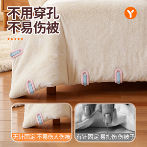 Quilt Holder 4 Inch Anti Slip Needle Free Quilt Clip For Bedding Cover - Product Image 3