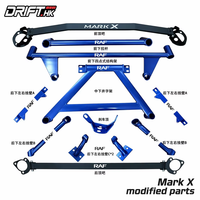 Nouveau kit de filtre d'admission d'air froid amélioré pour Mark X GRX130 JDM RWD Sports Sedan – Système d'induction haute performance à haut débit 1