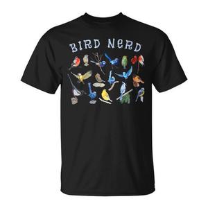 Camiseta para amantes de la observación de aves, marca oficial Bird Nerd - Product Image 1