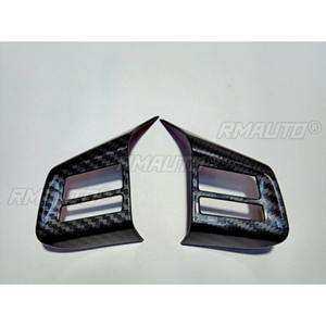 Volante de fibra de carbono con decoración brillante superior e inferior, modificación ligera mate para Subaru XV 2012-2014 - Product Image 6